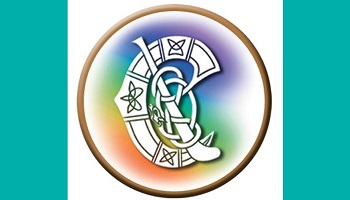 Camogie logo featuring celtic letter C intertwined with camogie stick