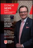Donor News Cover 2019/20 'Professor Ian Greer, President and Vice-Chancellor'