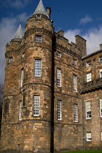 Turrets at Palace of Holyroodhouse, Edinburgh 