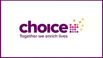 Choice Housing logo with strapline together we enrich lives