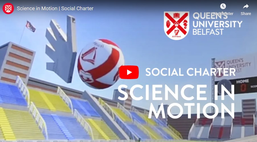 Video entitled Science in Motion explaining goalkeeper's wall dilemma