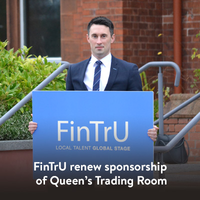 FinTrU renew sponsorship of Queen’s Trading Room