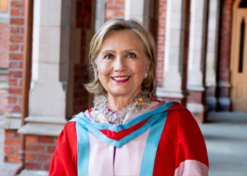 Hillary Clinton at Queen's