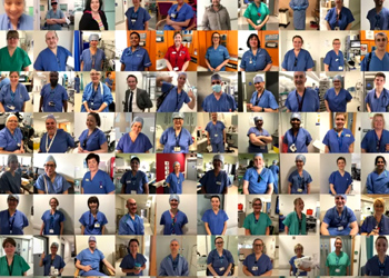 images of frontline NHS staff