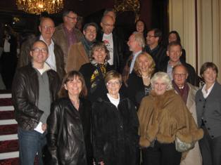 Group of Association Alumni at an event